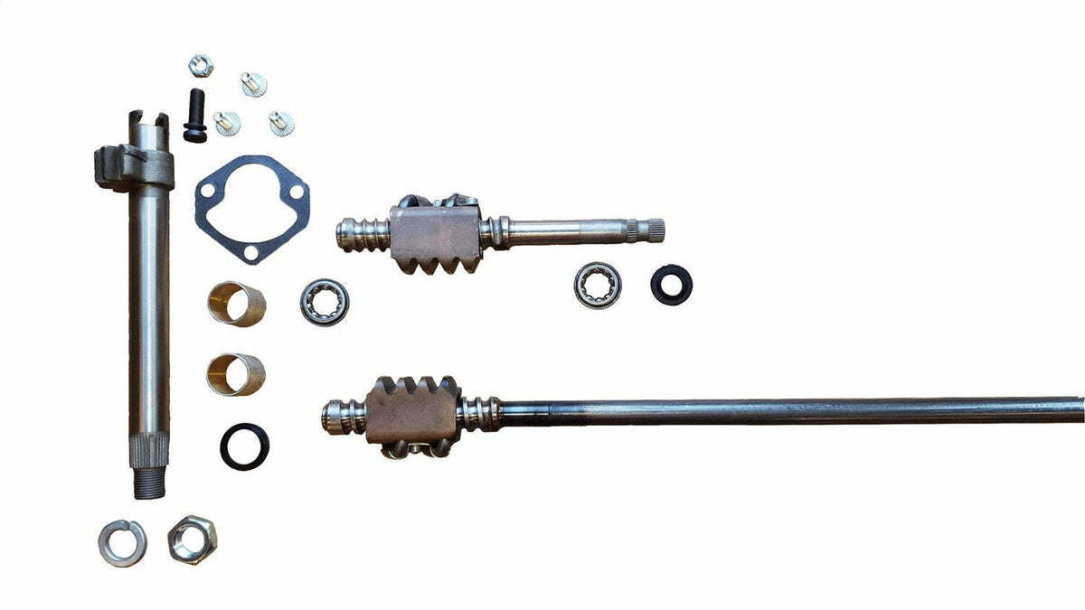 Borgeson Complete 55-57 Chevy Car Manual Steering Box Rebuild Kit Short Input 24:1 Ratio 921014