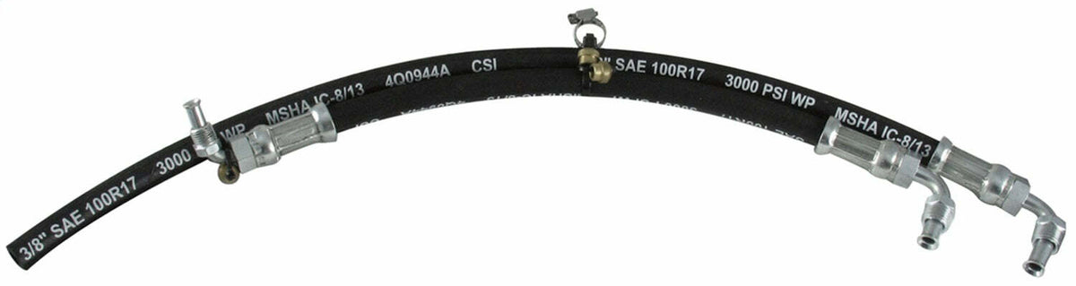 Borgeson Power Steering Hose Kit 2 Pc Rubber GM Pump to 74-78 Mustang R/P 925101