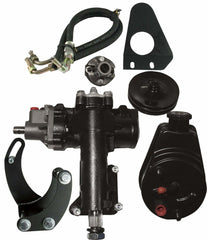 Borgeson Power Steering Conversion Kit 55-57 Chevy Car 3/4in-36 Spline Column SBC SWP 999005