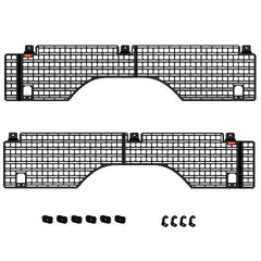 BuiltRight Industries 102041 Bedside Rack System - Full 4pc Kit