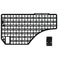 BuiltRight Industries 102073 Bedside Rack System - Driver/Passenger Front Panel