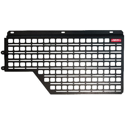 BuiltRight Industries 102144 Bedside Rack Molle Panel System-Driver Side, 6.5' Bed