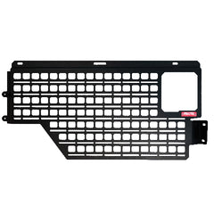 BuiltRight Industries 102145 Bedside Rack Molle Panel System-Passenger Side, 6.5' Bed