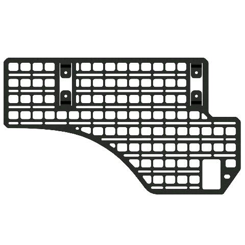 BuiltRight Industries 102506 Bedside Rack System - Driver Front Panel