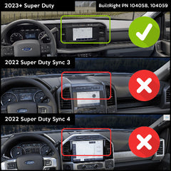 BuiltRight Industries 104058 Dash Mount Std - '23+ SD