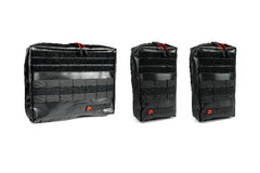 BuiltRight Industries 105103 MOLLE Pouch 3pc Kit, 1x Large, 2x Small