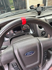 BuiltRight Industries 108001 Raptor Steering Wheel Stripe Kit - RED