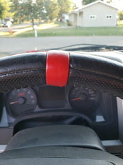BuiltRight Industries 108001 Raptor Steering Wheel Stripe Kit - RED