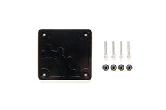 BuiltRight Industries 110014 Bed Plug Plate, Black