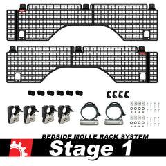 BuiltRight Industries 111003 Bedside Rack System - Stage 1 Kit | Short Bed