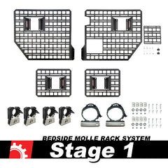 BuiltRight Industries 111009 Bedside Rack System - Stage 1 Kit