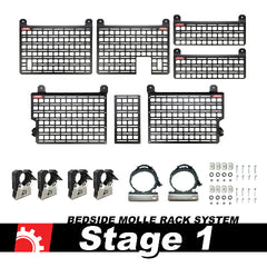 BuiltRight Industries 111013 Bedside Rack System - Stage 1 Kit