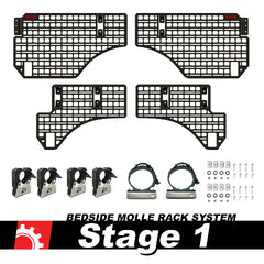 BuiltRight Industries 111016 Bedside Rack System - Stage 1 Kit | Short Bed