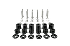 BuiltRight Industries 201021 Tech Plate Hardware Kit - 42pcs, Black