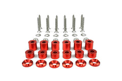 BuiltRight Industries 201022 Tech Plate Hardware Kit - 42pcs, Red