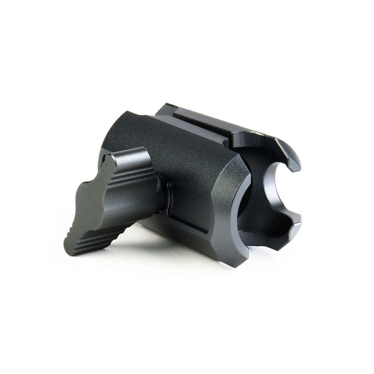 BuiltRight Industries Mountech Double Socket Arm - Short 1.5 in., 1 in. Ball, Storm Gray MNT-120001