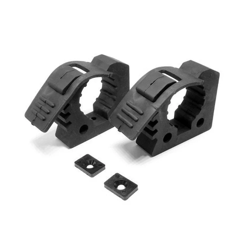 BuiltRight Industries QF10010 Rubber 'Quick Fist' Clamp, Pair - 1 to 2.25 Diameter