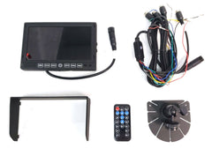 Brandmotion AHDS-7674 7 Digital Quad Display Monitor with 4-Channel DVR