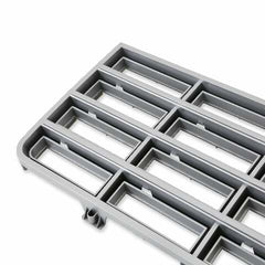 BROTHERS C/K Chevy Grille - w/ Bowtie - Silver pn 04-169