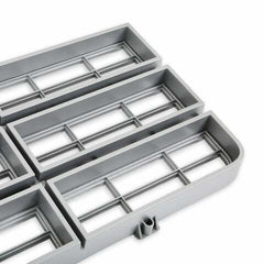 BROTHERS C/K Chevy Grille - w/ Bowtie - Argent Grey pn 04-171