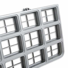 BROTHERS C/K Chevy Grille - w/ Bowtie - Argent Grey pn 04-172