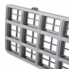 BROTHERS C/K Chevy Grille - w/ Bowtie - Argent Grey pn 04-172