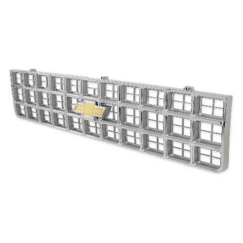 BROTHERS C/K Chevy Grille - w/ Bowtie - Chrome pn 04-173