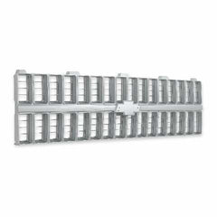 BROTHERS C/K Chevy Grille - w/ Bowtie Mounts - Silver pn 04-175