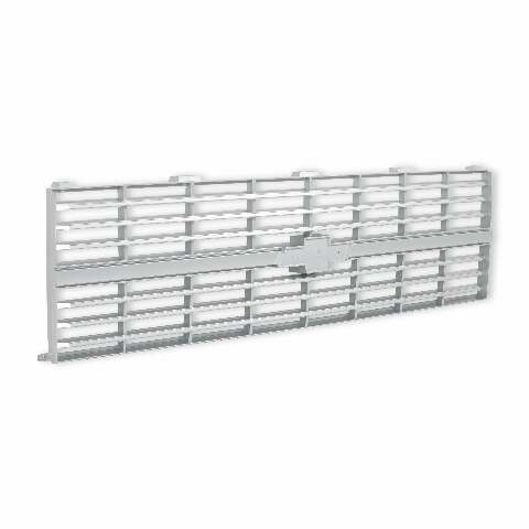 BROTHERS C/K Grille - w/ Bowtie - w/o Molding - Single Headlight - Silver pn 04-176