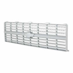 BROTHERS C/K Grille - w/ Bowtie - w/o Molding - Single Headlight - Silver pn 04-176