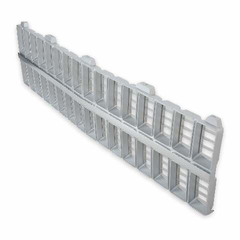 BROTHERS C/K Chevy Grille - w/o Bowtie - Chrome/Grey pn 04-326
