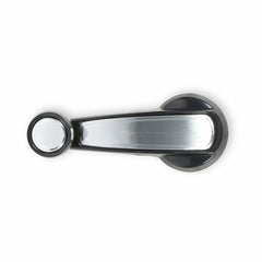 BROTHERS C/K Window Crank Handle - Black/Silver pn 04-470