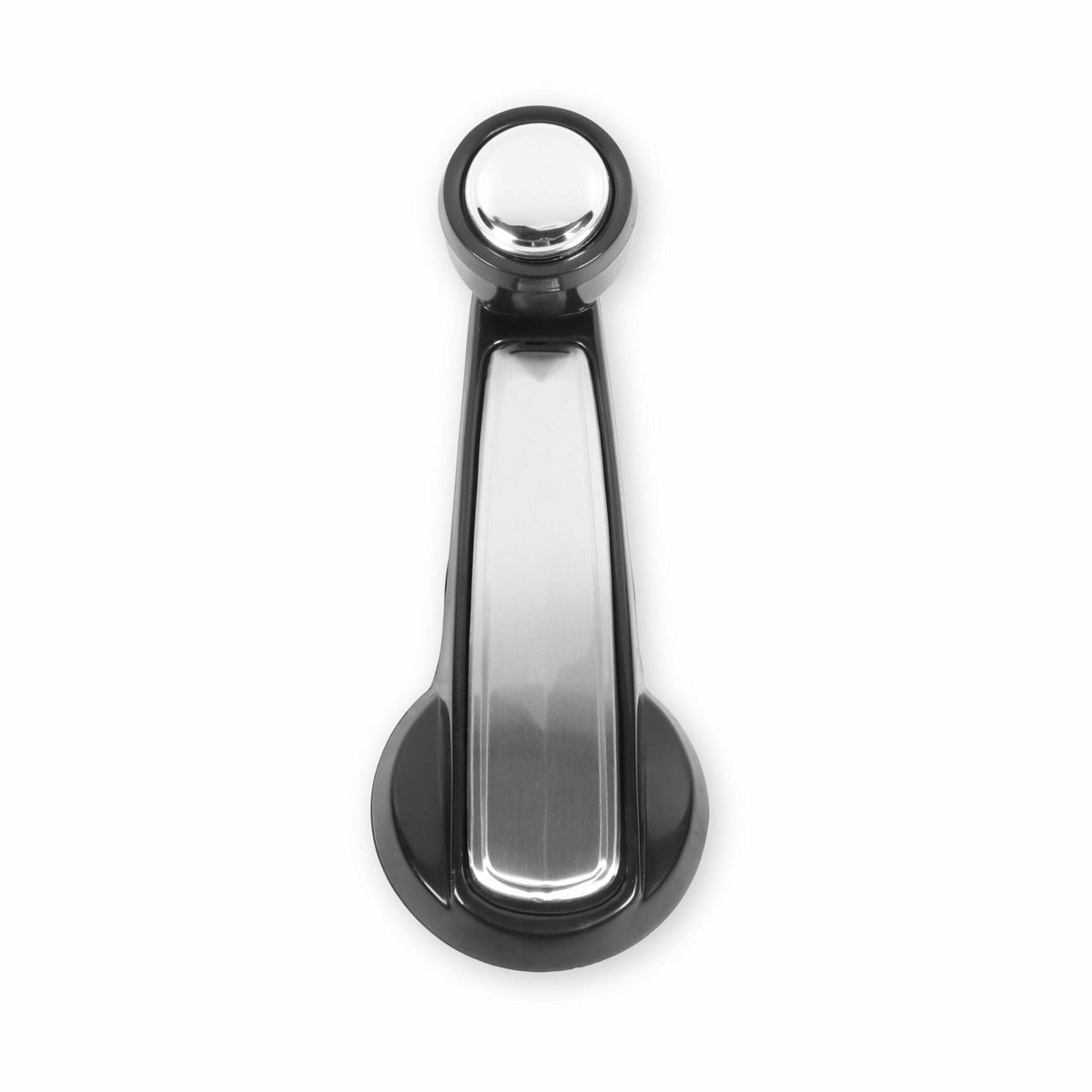 BROTHERS C/K Window Crank Handle - Black/Silver pn 04-470
