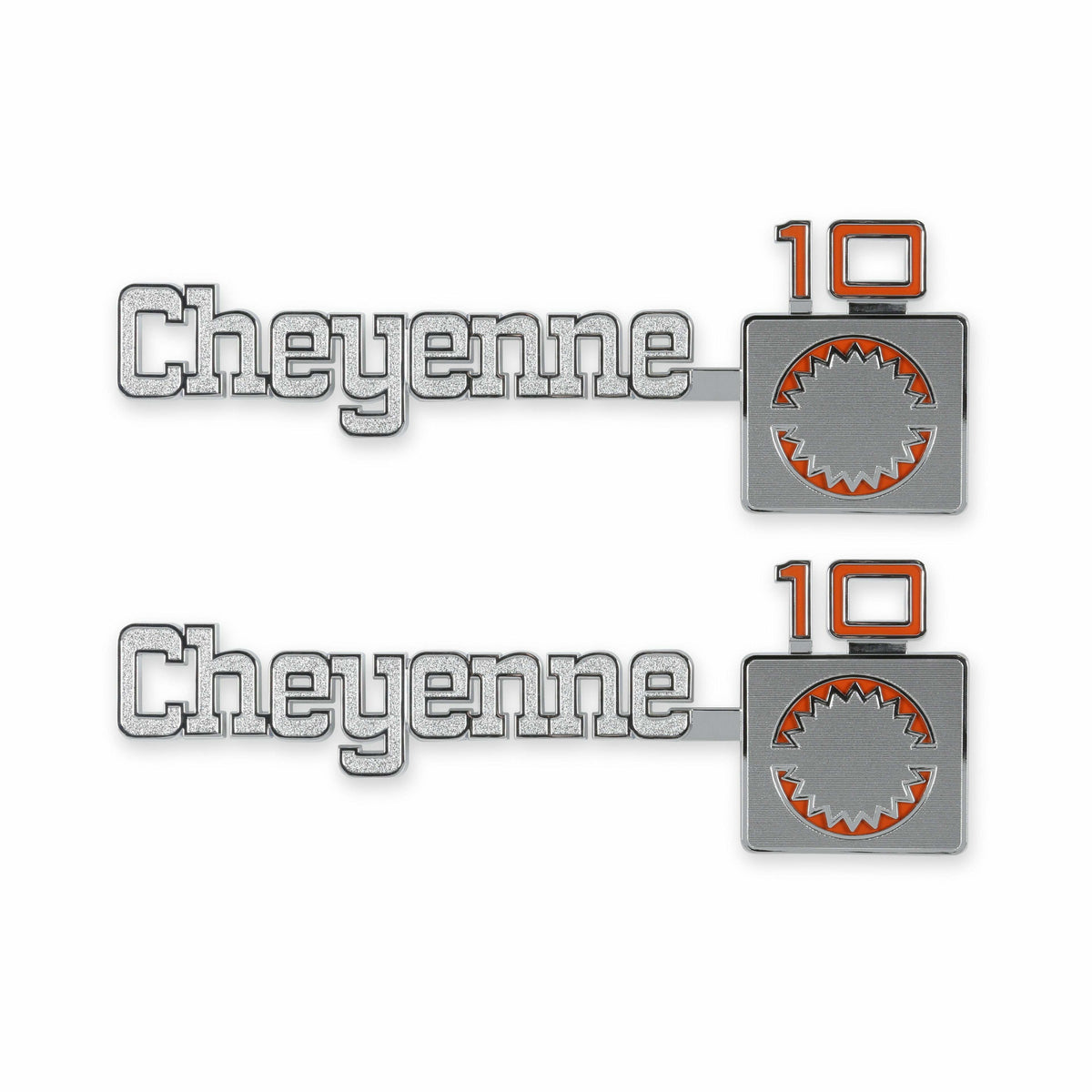 BROTHERS C/K Fender Badge Pair - Cheyenne 10 pn 04-539