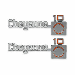 BROTHERS C/K Fender Badge Pair - Cheyenne 10 pn 04-539