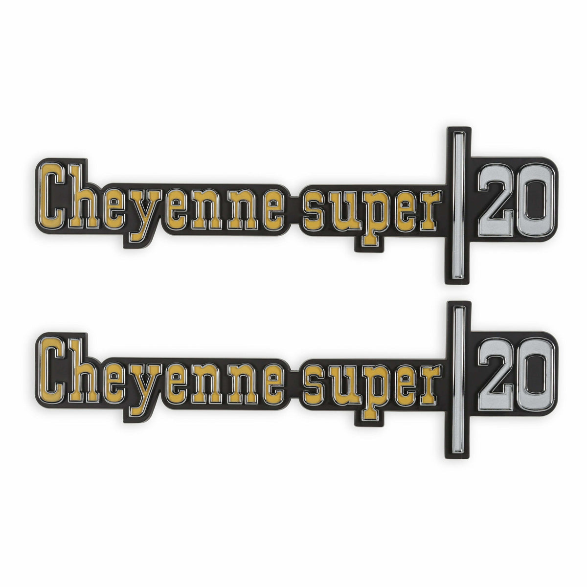 BROTHERS C/K Fender Badge Pair - Cheyenne Super 20 pn 04-542