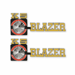 BROTHERS K5 Fender Badge Pair - Blazer 4WD pn 04-546