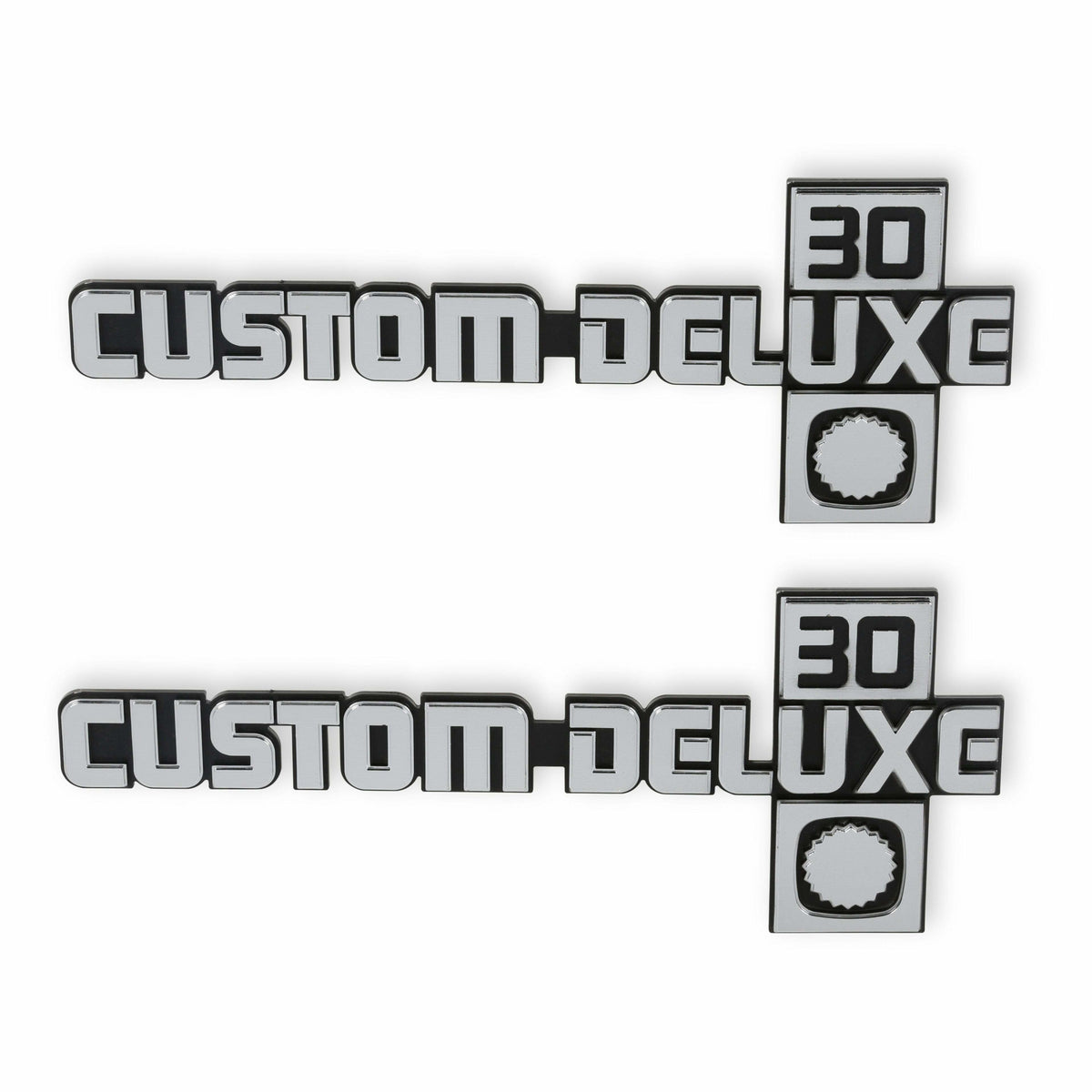 BROTHERS C/K Fender Badge Pair - Custom Deluxe 30 pn 04-552