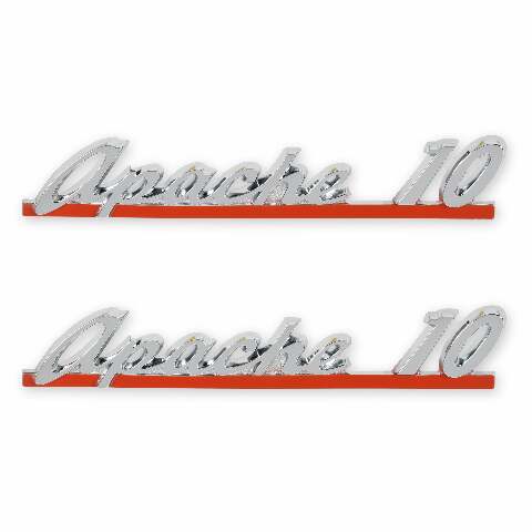 BROTHERS C/K Fender Badge Pair - Apache 10 pn 04-564