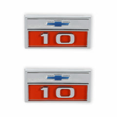 BROTHERS C/K Fender Badge Pair - Chevy 10 pn 04-571