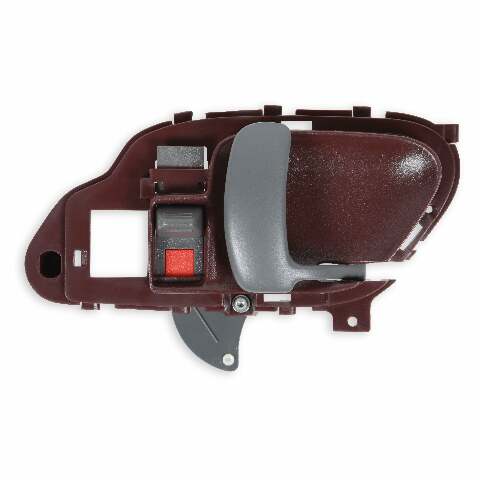 BROTHERS GMT400 Inside Door Handle w/ Black Handle - RH - Maroon pn 05-153