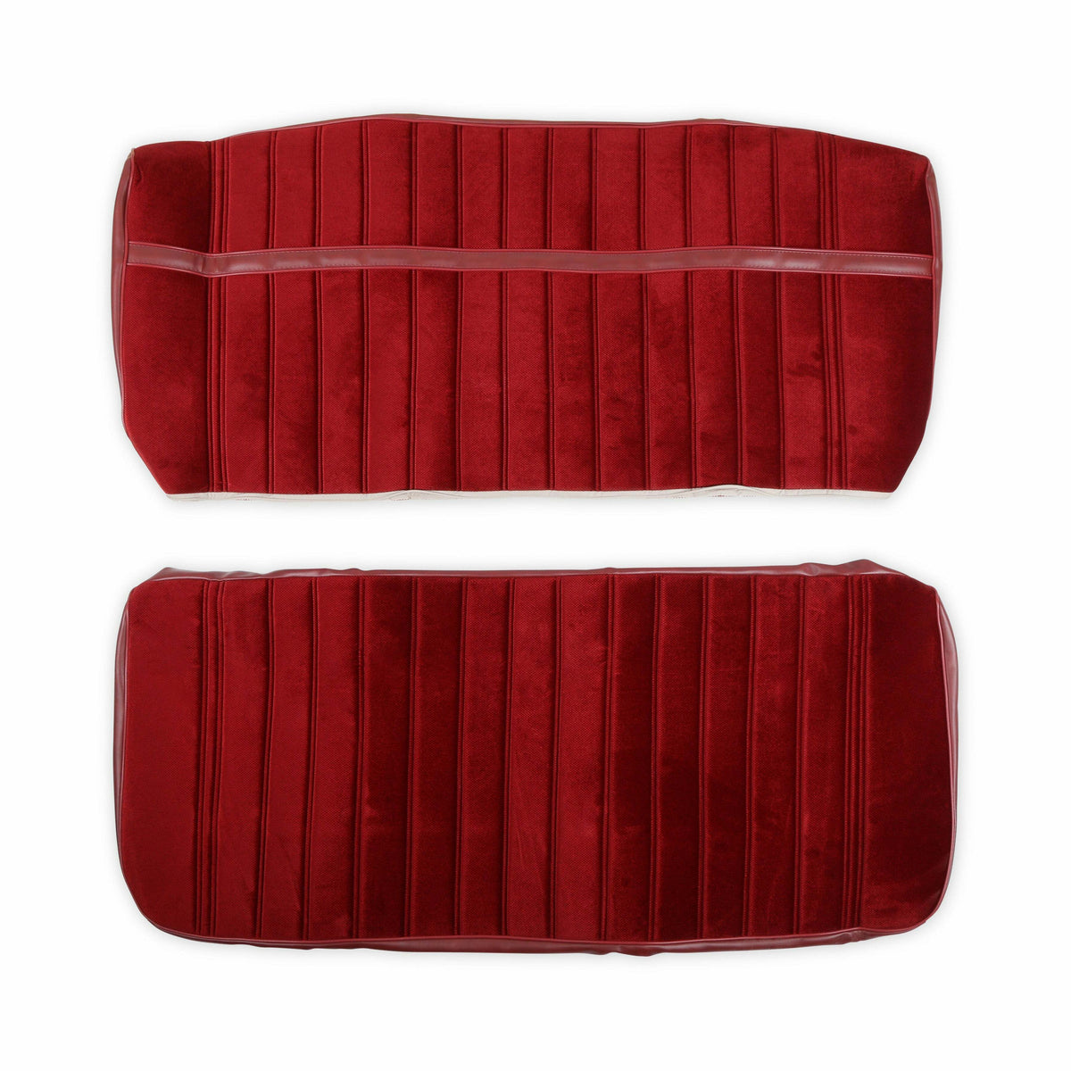 BROTHERS C/K Seat Upholstery Kit - Cloth/Vinyl - Maroon/Burgundy pn 05-291
