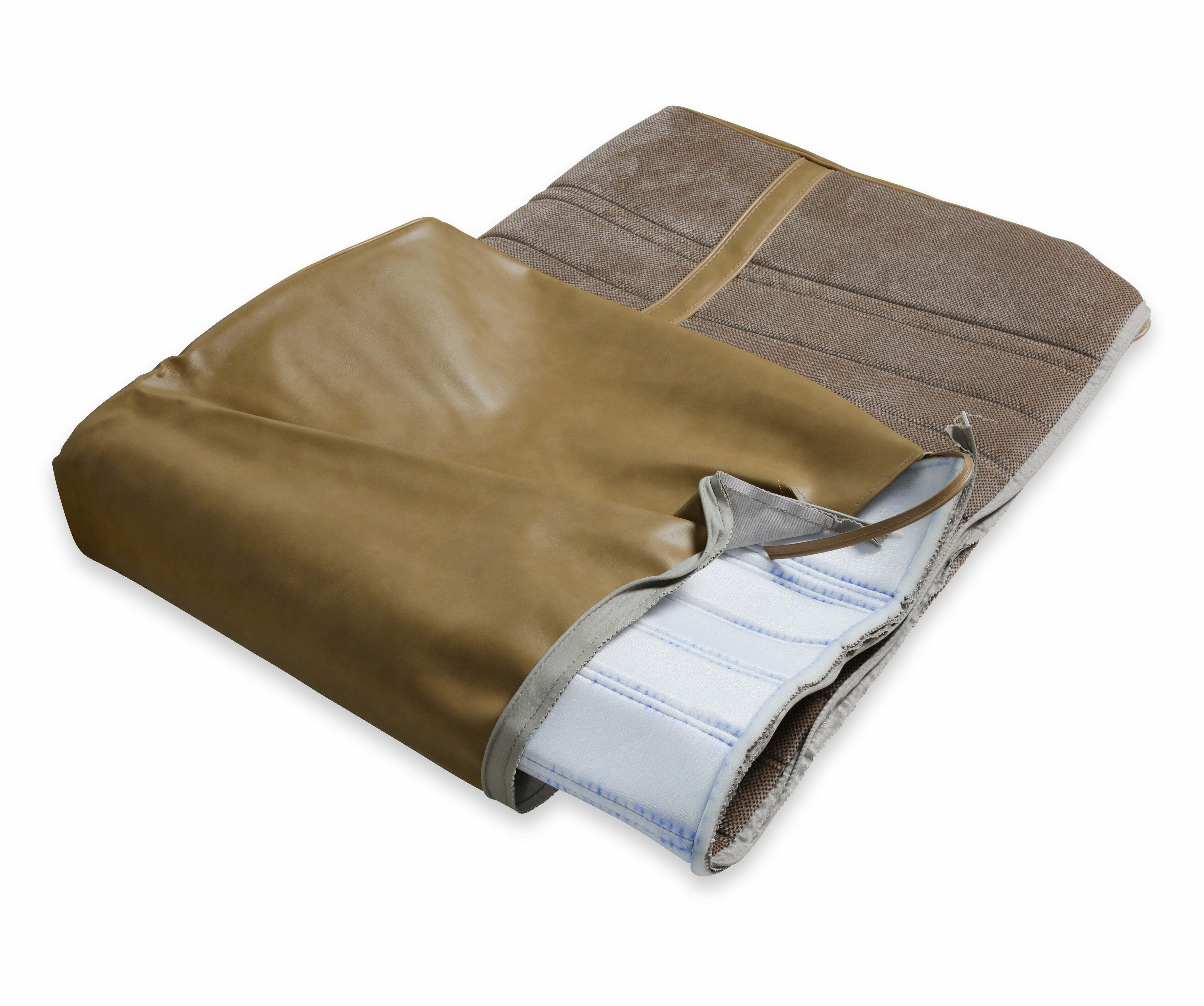 BROTHERS C/K Seat Upholstery Kit - Cloth/Vinyl - Tan pn 05-293