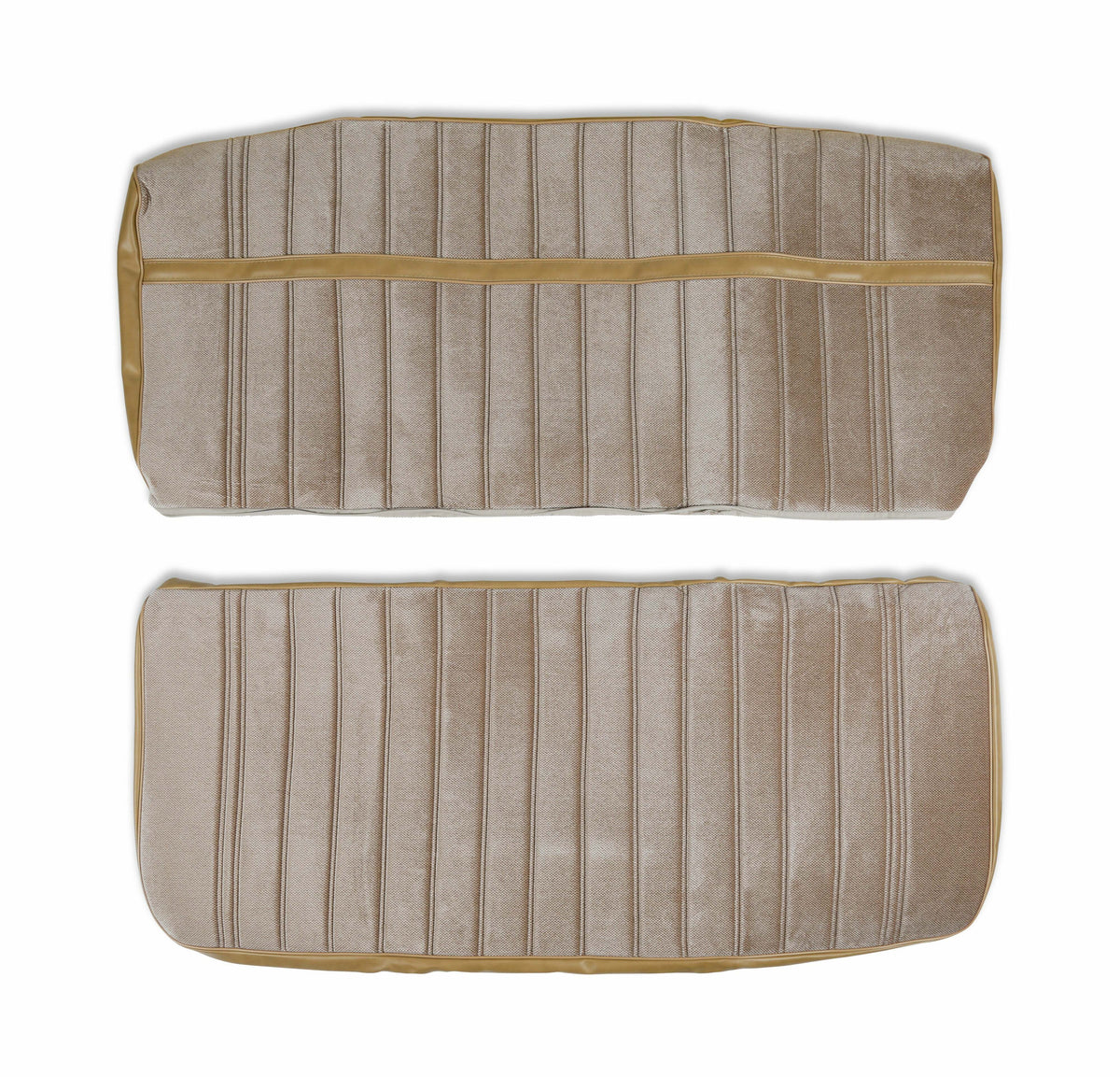 BROTHERS C/K Seat Upholstery Kit - Cloth/Vinyl - Tan pn 05-293