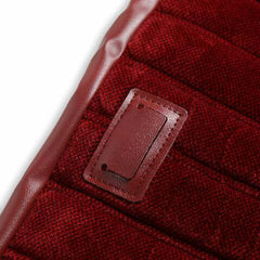 BROTHERS C/K Seat Upholstery Kit - Full Pleat Cloth/Vinyl - Maroon/Burgundy pn 05-296