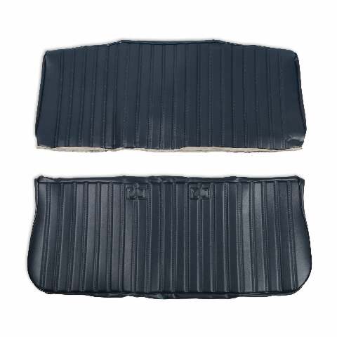 BROTHERS C/K Seat Upholstery Kit - Full Pleat Vinyl - Navy pn 05-302