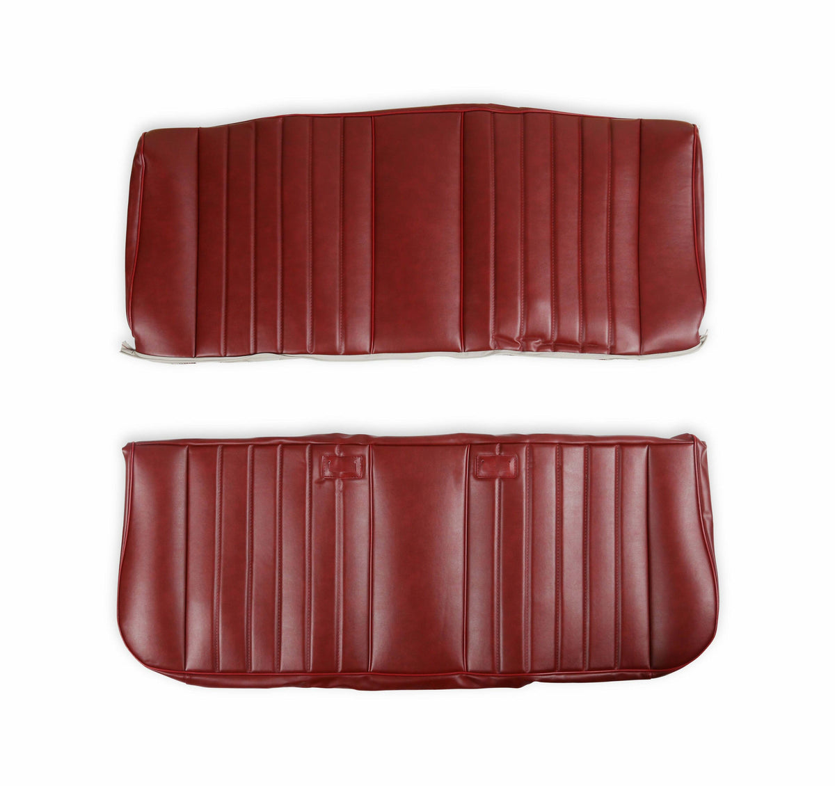 BROTHERS C/K Seat Upholstery Kit - Standard Pleat Vinyl - Maroon pn 05-306