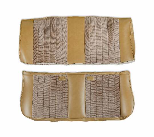 BROTHERS C/K Seat Upholstery Kit - Standard Pleat Cloth/Vinyl - Tan pn 05-313