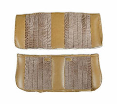 BROTHERS C/K Seat Upholstery Kit - Standard Pleat Cloth/Vinyl - Tan pn 05-313