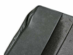 BROTHERS C/K Seat Upholstery Kit - Standard Pleat Cloth/Vinyl - Grey/Charcoal pn 05-314